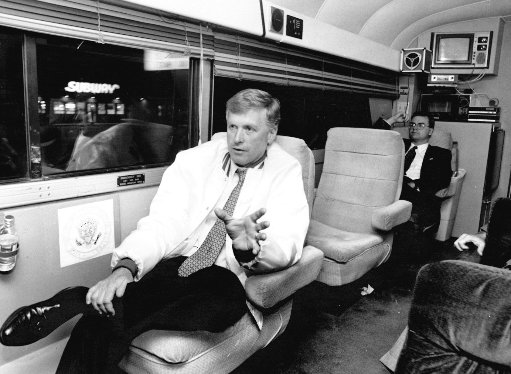 On the bus